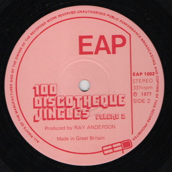 ladda ner album East Anglian Productions - 100 Discotheque Jingles Volume 2