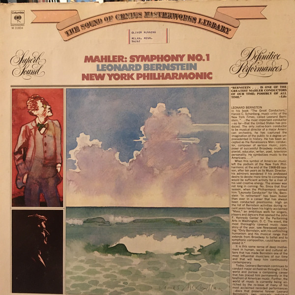 Mahler - Leonard Bernstein, New York Philharmonic – Symphony No. 1 