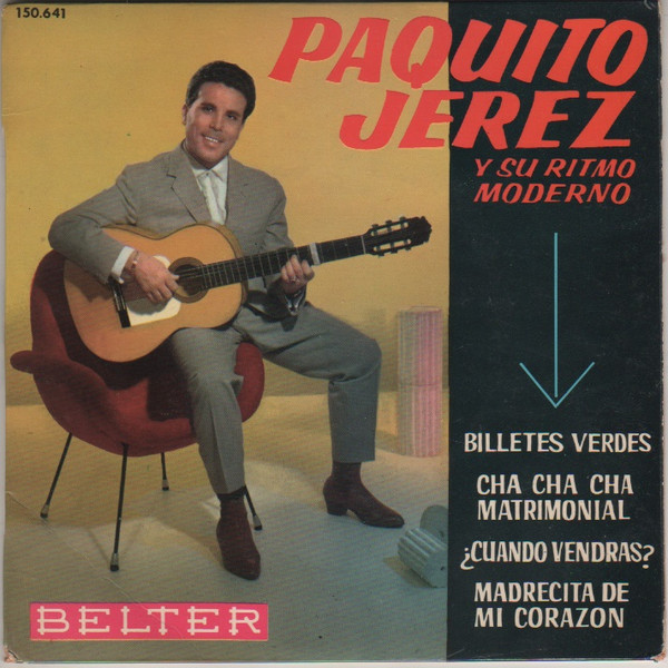 Paquito Jerez y Su Ritmo Moderno Cha Cha Cha Matrimonial Vinyl