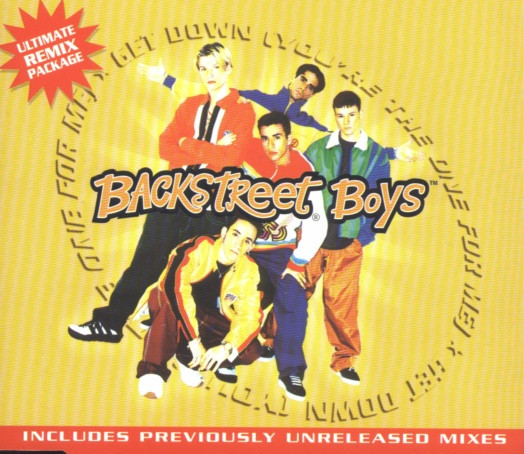 Backstreet Boys – Get Down (You're The One For Me) (1996, CD 