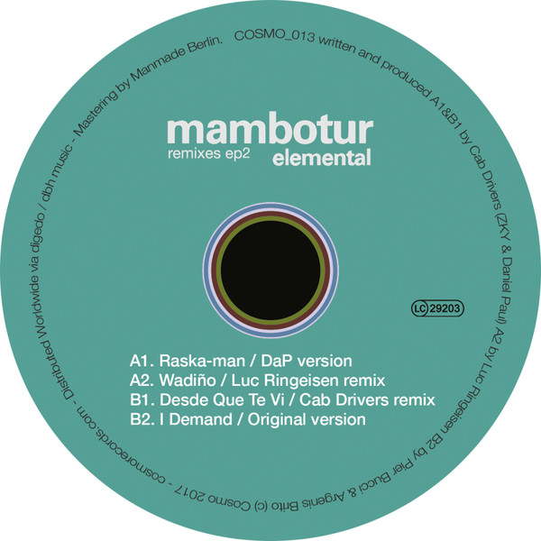 last ned album Mambotur - Elemental Remixes Part 2