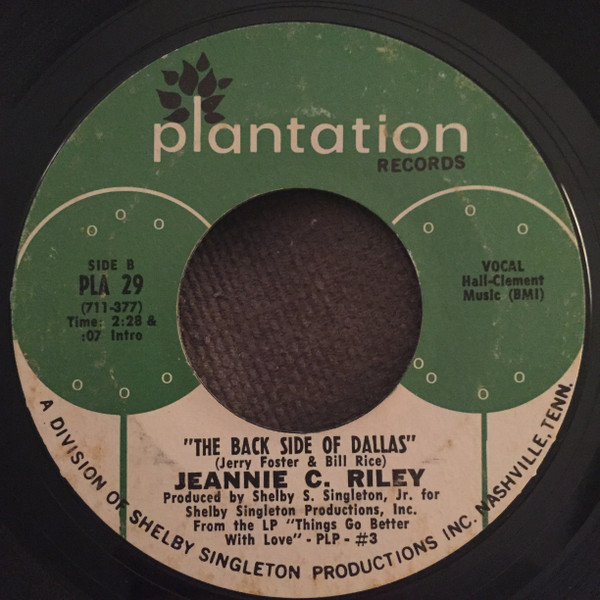 ladda ner album Jeannie C Riley - Things Go Better With Love The Back Side Of Dallas