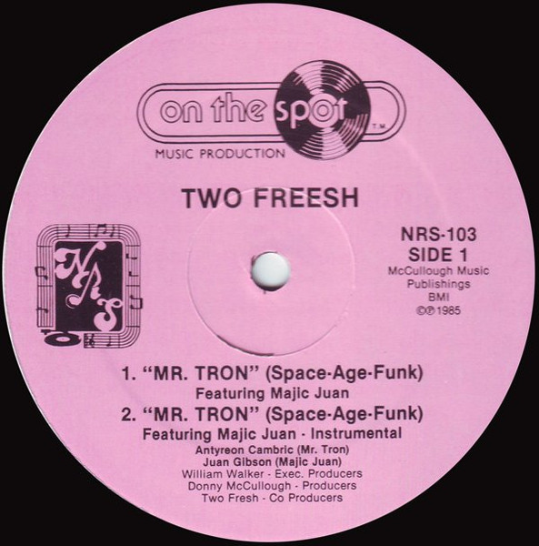 Two Freesh – Mr. Tron (Space-Age-Funk) (1985, Vinyl) - Discogs