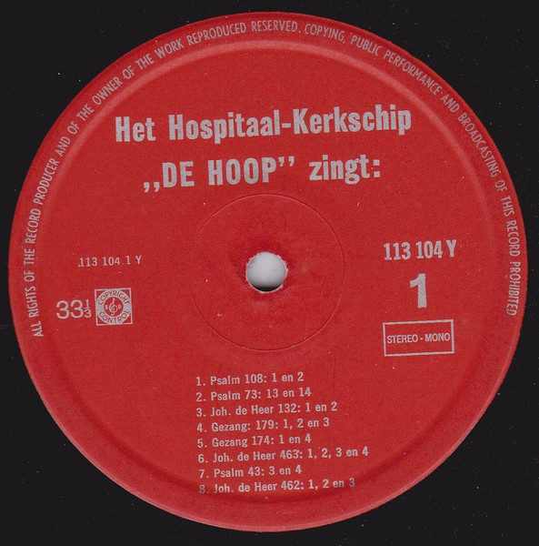 Album herunterladen Kapitein W F Rog, PantryBoy Huug Meyvogel - De Kerk Op Zee