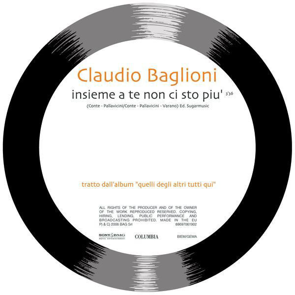 CD–CLAUDIO BAGLIONI– QUELLI DE GLI ALTRI-TUTTI QUI