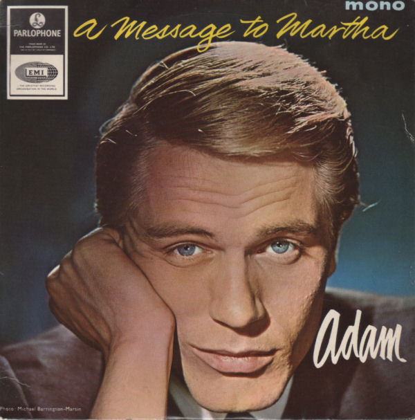 télécharger l'album Adam Faith - A Message To Martha From Adam