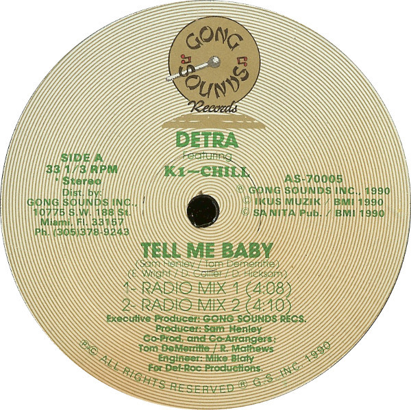 descargar álbum Detra Featuring K1Chill - Tell Me Baby