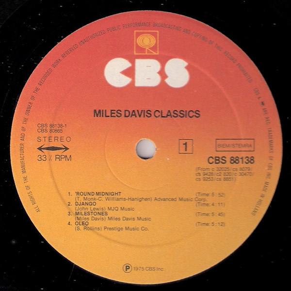 télécharger l'album Miles Davis - Classics
