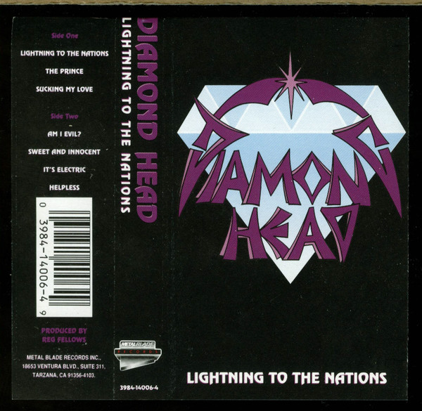 Diamond Head – Lightning To The Nations (1993, Cassette) - Discogs