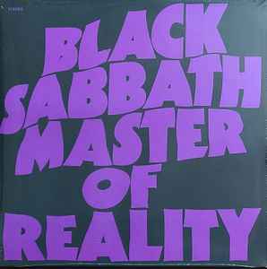 Black Sabbath - Master Of Reality album cover
