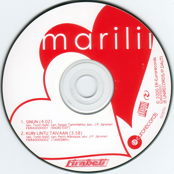 Marilii – Sinun / Kuin Lintu Taivaan (2000, CDr) - Discogs