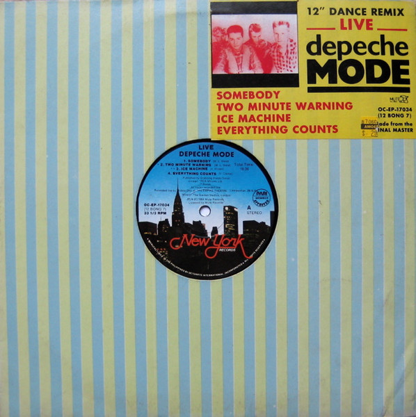 Album vinyle Depeche Mode, Bridgehouse, 2016, 9 Tracks, Live 1980