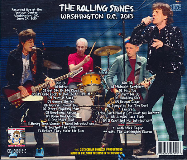 Album herunterladen The Rolling Stones - Washington DC 2013