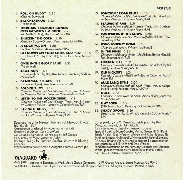 baixar álbum Download The Kentucky Colonels - Long Journey Home album