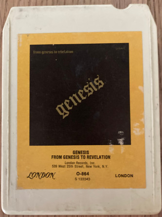Genesis From Genesis To Revelation Album Cover Sticker
