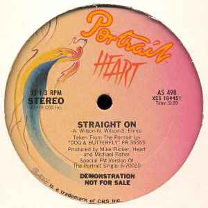 Heart - Straight On album cover