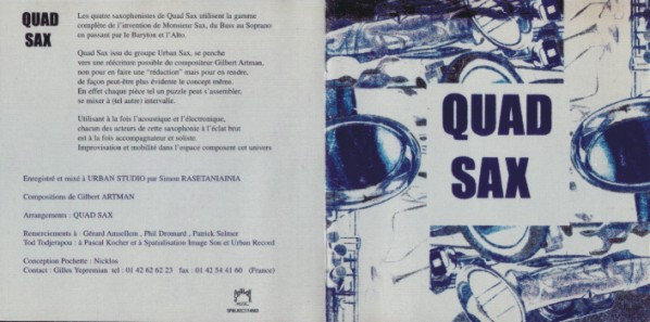 descargar álbum Quad Sax - Quad Sax