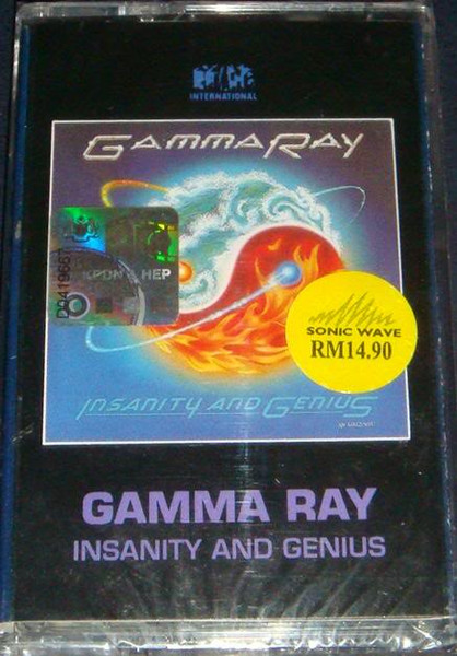 Gamma Ray – Insanity And Genius (1993, Cassette) - Discogs