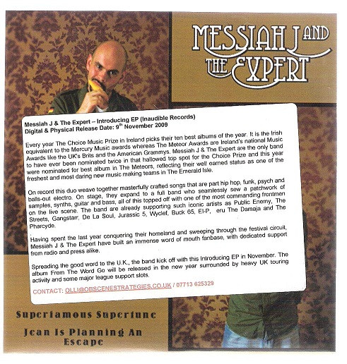 last ned album Messiah J & The Expert - Introducing EP