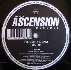 Caspar Pound - House album cover