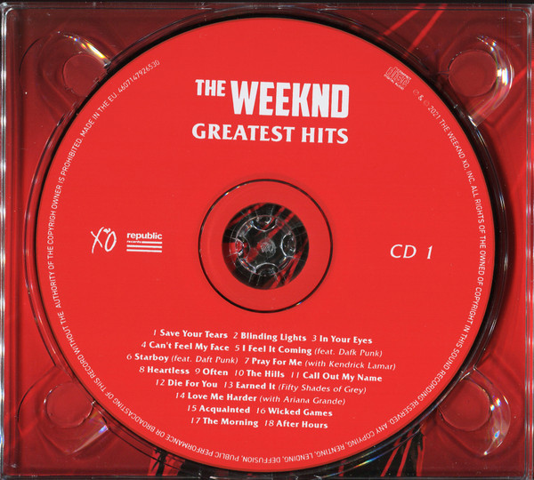 The Weeknd – Greatest Hits (2021, CD) - Discogs