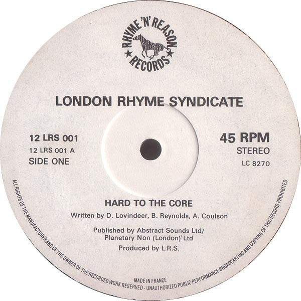 lataa albumi London Rhyme Syndicate - hard to the core