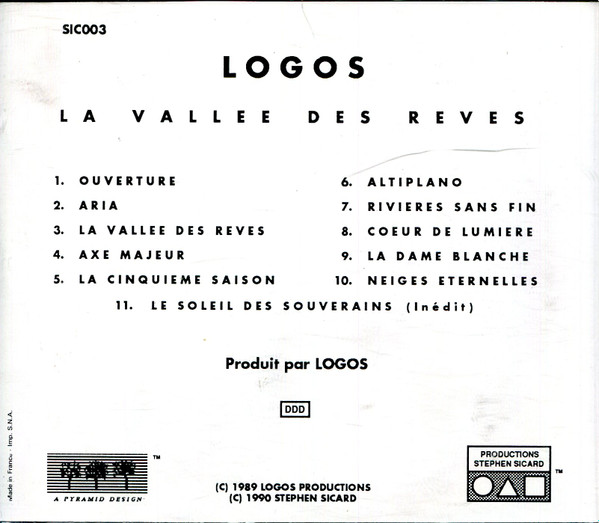 baixar álbum Logos - La Vallée Des Rêves