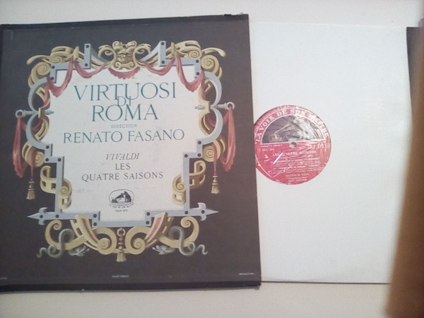 baixar álbum Renato Fasano - Virtuosi di Roma direction Renato Fasano Vivaldi les quatre saisons