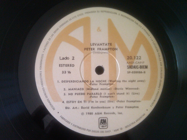lataa albumi Peter Frampton - Levantate