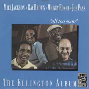 Milt Jackson - "All Too Soon" - The Ellington Album album cover