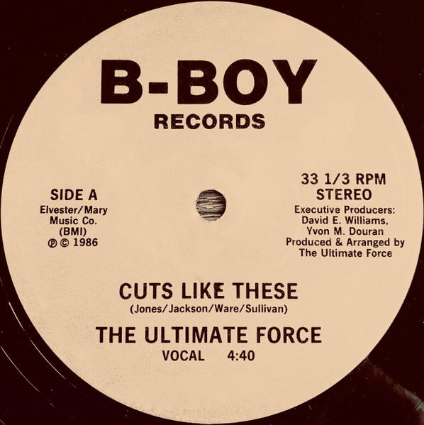 The Ultimate Force – Cuts Like These (1986, Vinyl) - Discogs