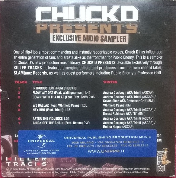 last ned album Chuck D - Present Exclusive Audio Sampler