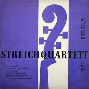 Johannes Brahms - Streichquartett A-moll Op. 51 Nr. 2 / Quartettsatz C-moll Op. Posth. album cover