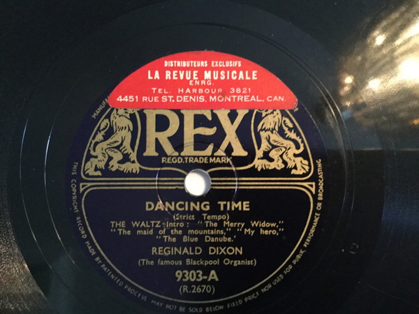 last ned album Reginald Dixon - Dancing Time