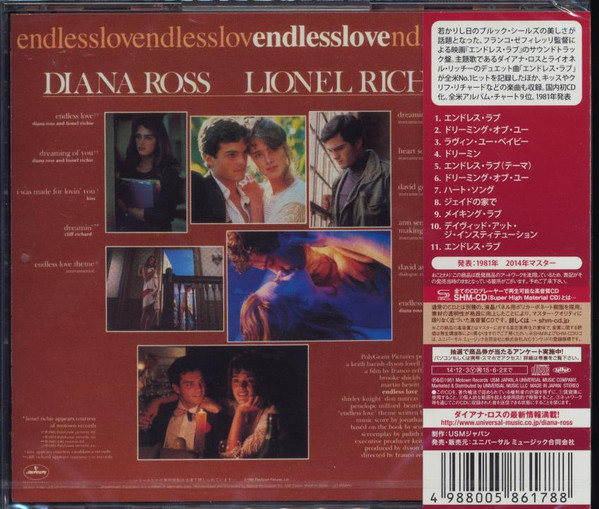 descargar álbum Download Various - Endless Love Original Soundtrack album
