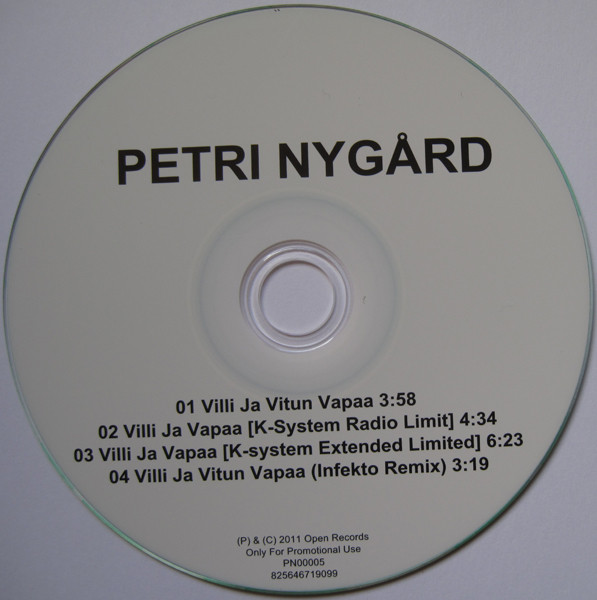 Petri Nygård – Villi Ja Vitun Vapaa (2011, CDr) - Discogs