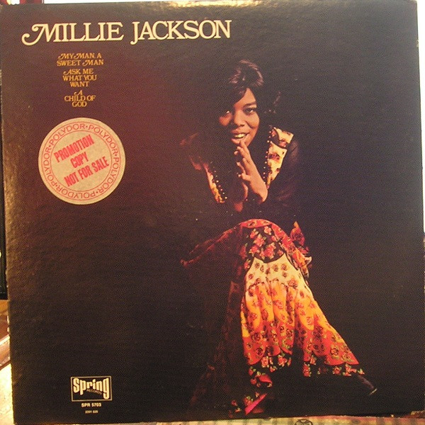 欠品カラー再入荷！ Jackson LP【MILLIE 1972 JACKSON/1st】1972年発売 