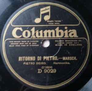 Pietro Deiro - Ritorno Di Pietro / Donauwellen album cover