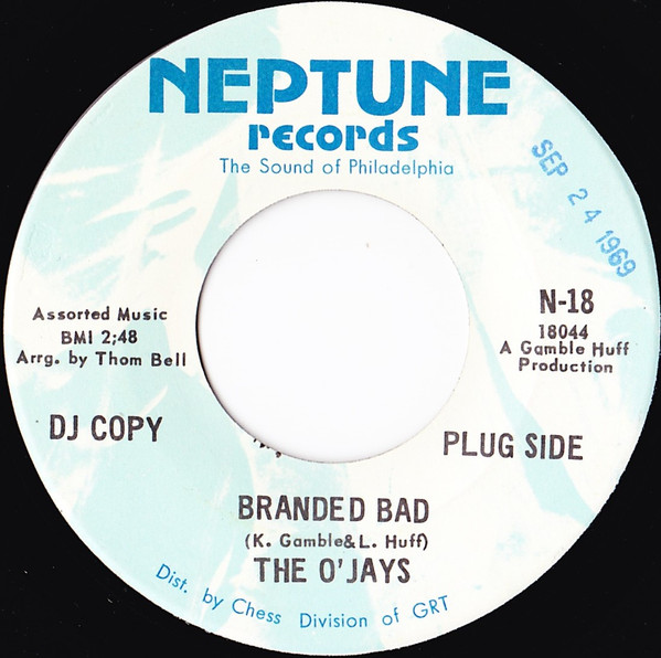 The O'Jays – Branded Bad (Vinyl) - Discogs