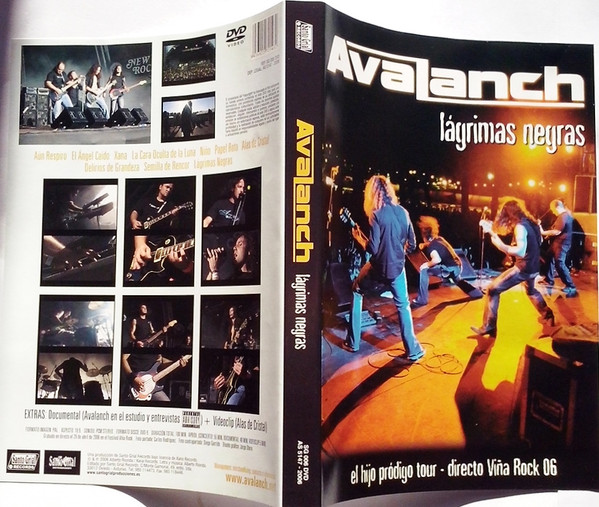 last ned album Avalanch - Lagrimas Negras El Hijo Pródigo Tour Directo Viña Rock 06