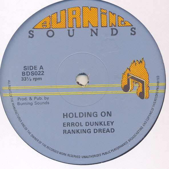 Errol Dunkley & Ranking Dread – Holding On (Vinyl) - Discogs