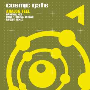 Cosmic Gate - Analog Feel album cover