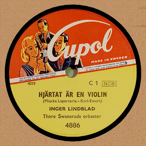 baixar álbum Inger Lindblad - Zigenarbarn Hjärtat Är En Violin