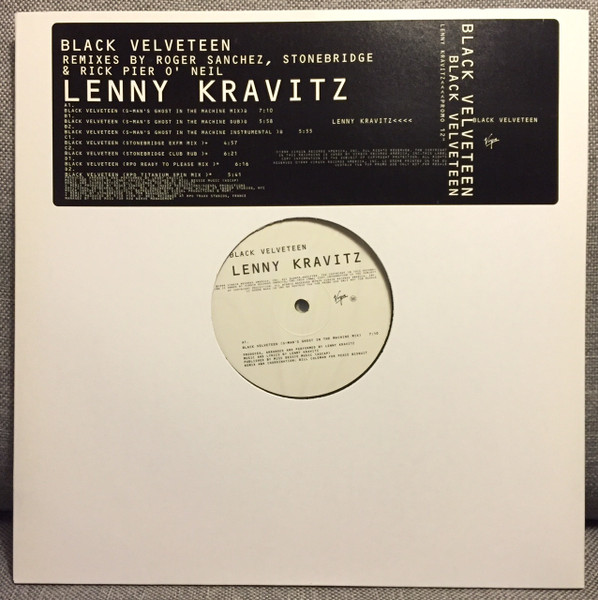 Lenny Kravitz – Black Velveteen (1999, Vinyl) - Discogs