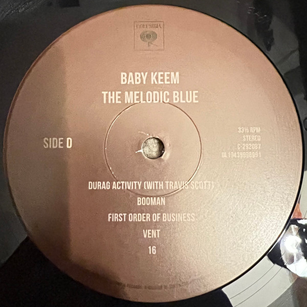 Baby Keem – The Melodic Blue (2022, Vinyl) - Discogs