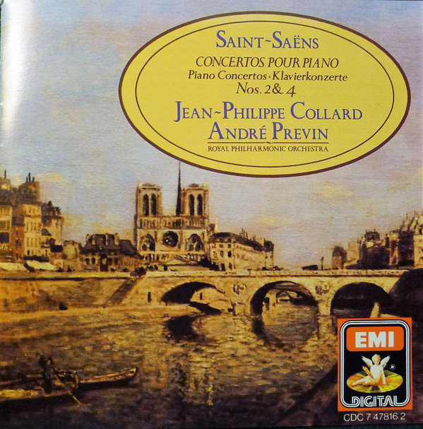 baixar álbum SaintSaëns, JeanPhilippe Collard, André Previn, The Royal Philharmonic Orchestra - Concertos Pour Piano Nos 2 4
