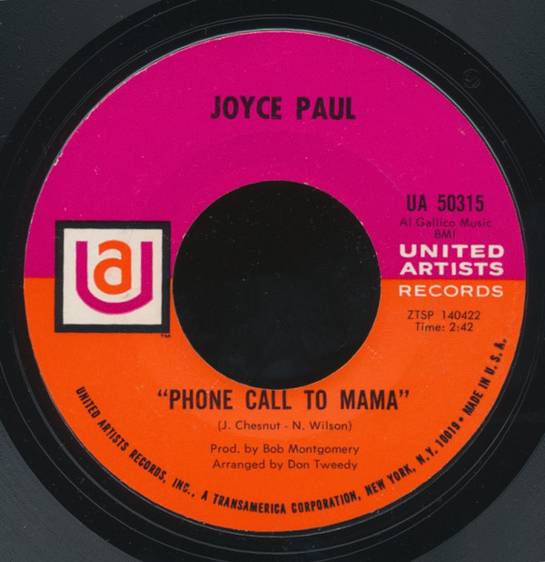last ned album Joyce Paul - Phone Call To Mama