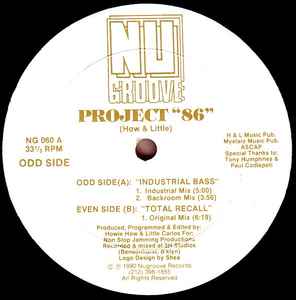 Project 86 - Industrial Bass album cover
