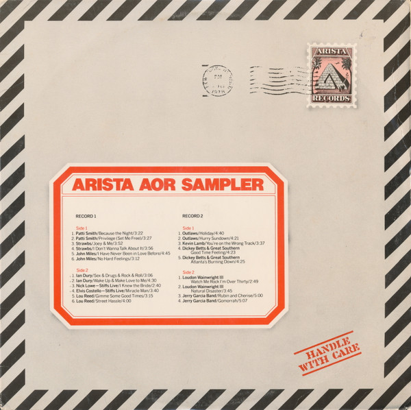 descargar álbum Various - Arista AOR Sampler