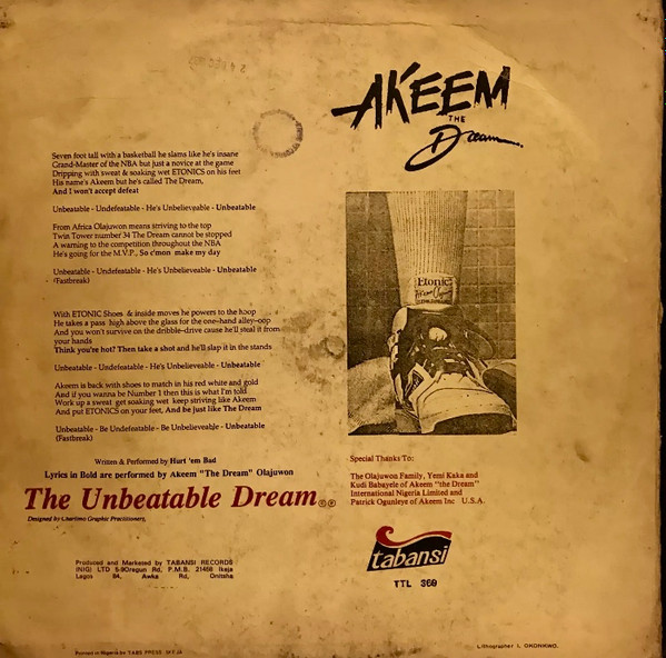 ladda ner album Akeem The Dream & Hurt 'Em Bad - The Unbeatable Dream